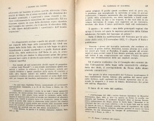 Due pagine di "I padroni del vapore" di Ernesto Rossi, Laterza, 1955