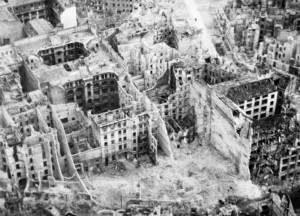 Berlino alla fine della seconda Guerra Mondiale.