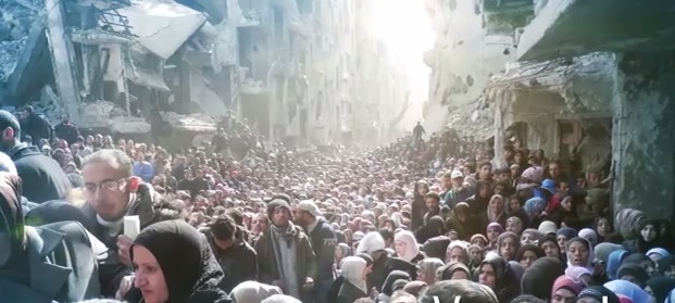 Folla rigugiati in Siria snapshot_2