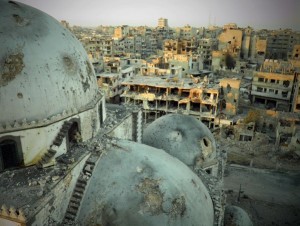 Siria citta distrutta