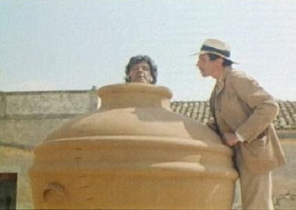 Franco Franchi e Ciccio Ingrassia in "Kaos" dei fratelli Taviani (1984)