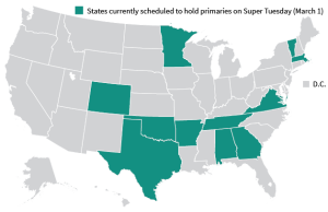 Super Tuesday Primary 2016