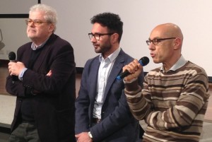 Roberto Andò, Leandro Picarella e Alessandro Rais. Foto di Gabriele Bonafede