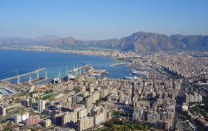 Panorama di Palermo da Monte Pellegrino