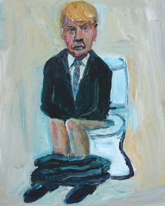 John Kilduff. "Trump dump". Daniel Rolnik Gallery