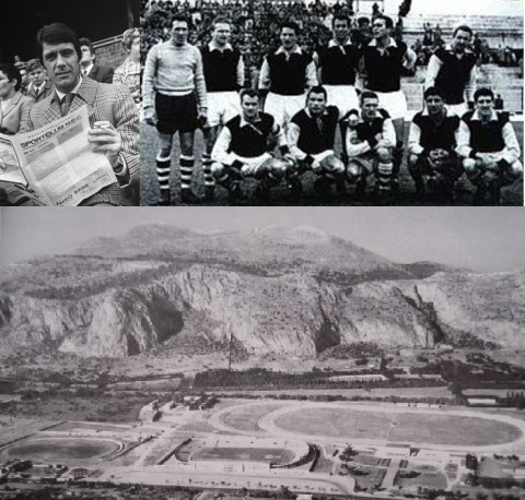 Cesare_Maldini Palermo 1953 e Stadio .