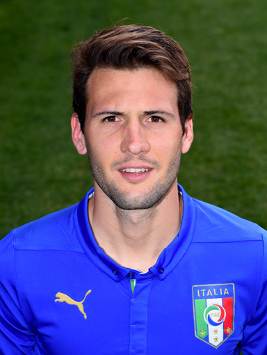 FLORENCE, ITALY - MARCH 24:  Franco Vazquez of Italy poses for a portrait session at Coverciano on March 24, 2015 in Florence, Italy.  (Photo by Claudio Villa/Getty Images)