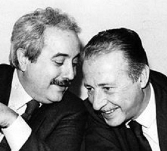 Judges Giovanni Falcone and Paolo Borsellino, photo by Tony Gentile