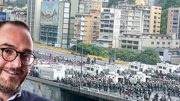 Giusto Catania ed esercito di Maduro in Venezuela M