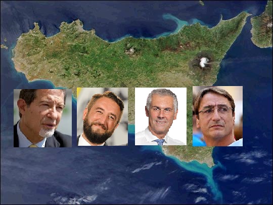 Sicilia sondaggi 4 candidati