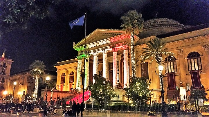 Palermo Capitale della Cultura, il Teatro Massimo in festa il primo di gennaio 2018