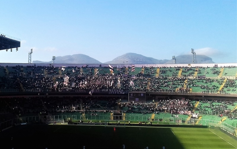 Palermo - Carpi 4- 1 curva nord zoom T M