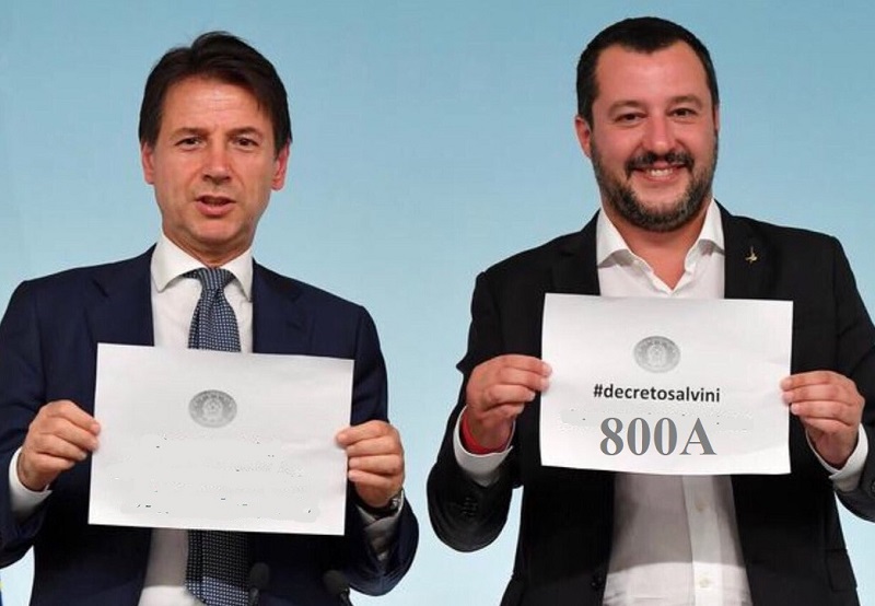 Conte Salvini dcreto 800A zoom M