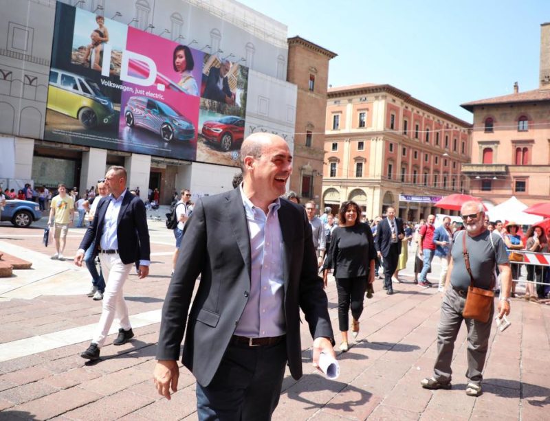 Nicola Zingaretti a Rep-Idee Bologna 2019