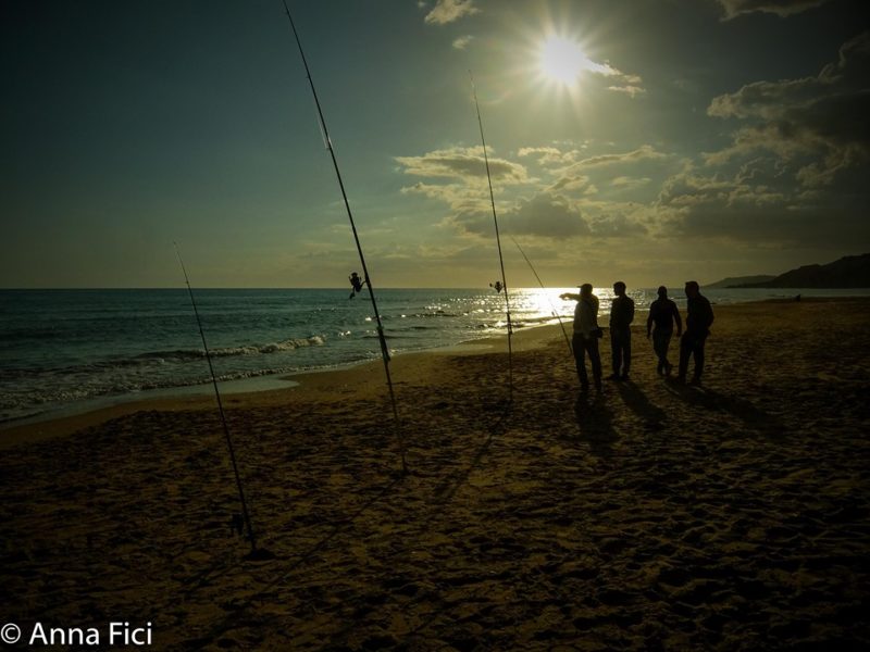 Costa nella zona di Siculiana in Sicilia, foto di Anna Fici