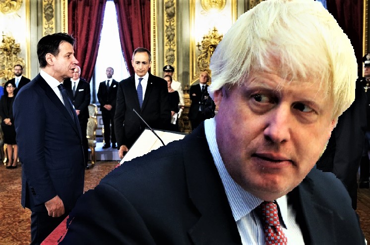 Boris Johnson rischia effetto-Italia 2 T