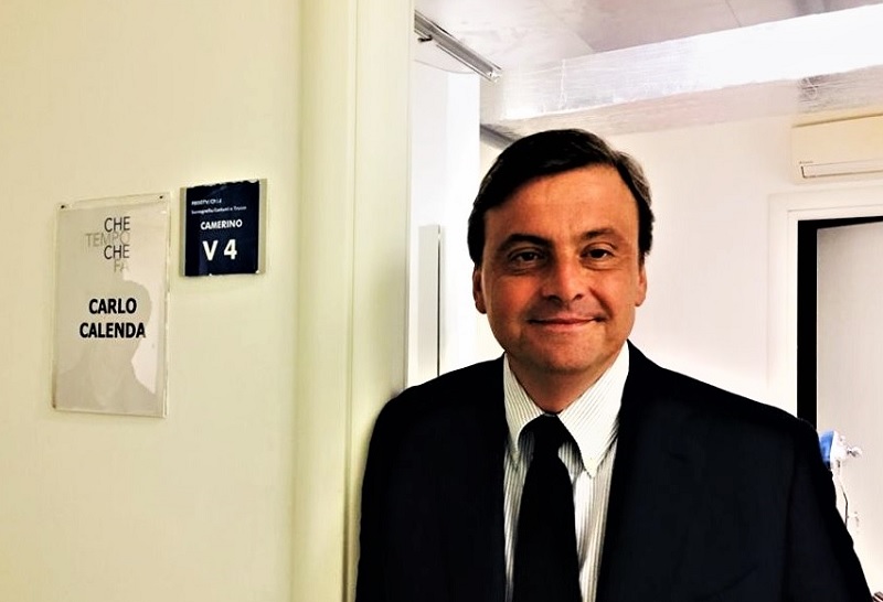 Carlo Calenda Che Tempo Che Fa foto da pagina FB T M