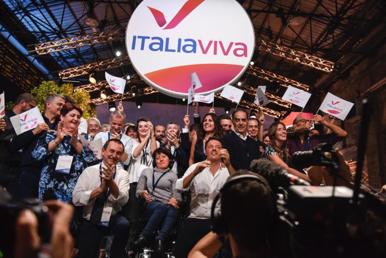 Leopolda 10: Renzi, partecipanti e logo Italia Viva