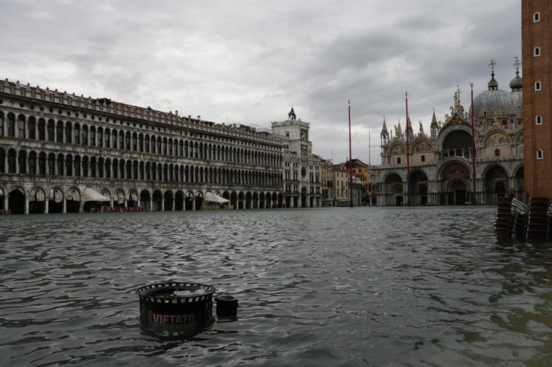 Venezia acqua alta novembre 2019