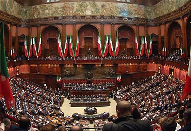 Parlamento, italiano, seduta comune per i 150 anni dell'Unità d'Italia