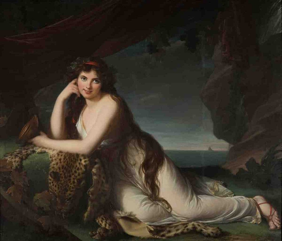 Sicily and Britain Emma Hamilton by Élisabeth Louise Vigée Le Brun