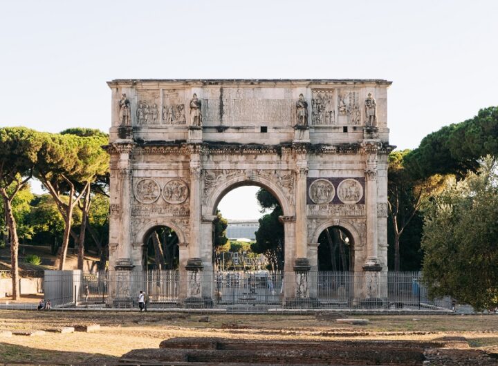 Rome Arch of Constantine mayor or not mayor