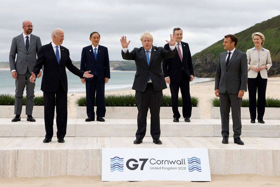 Jeopardising UK-US friendship G7 Meeting in Cornwall Boris Johnson