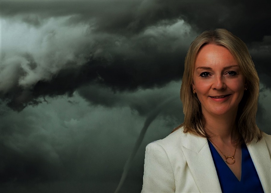 Liz Truss Cover storm TM