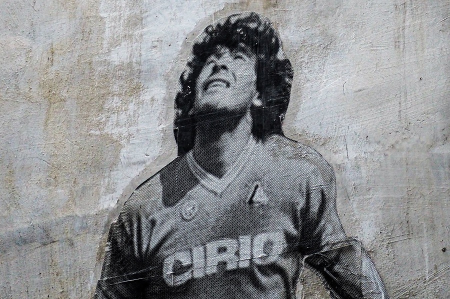 Napoli Maradona murales